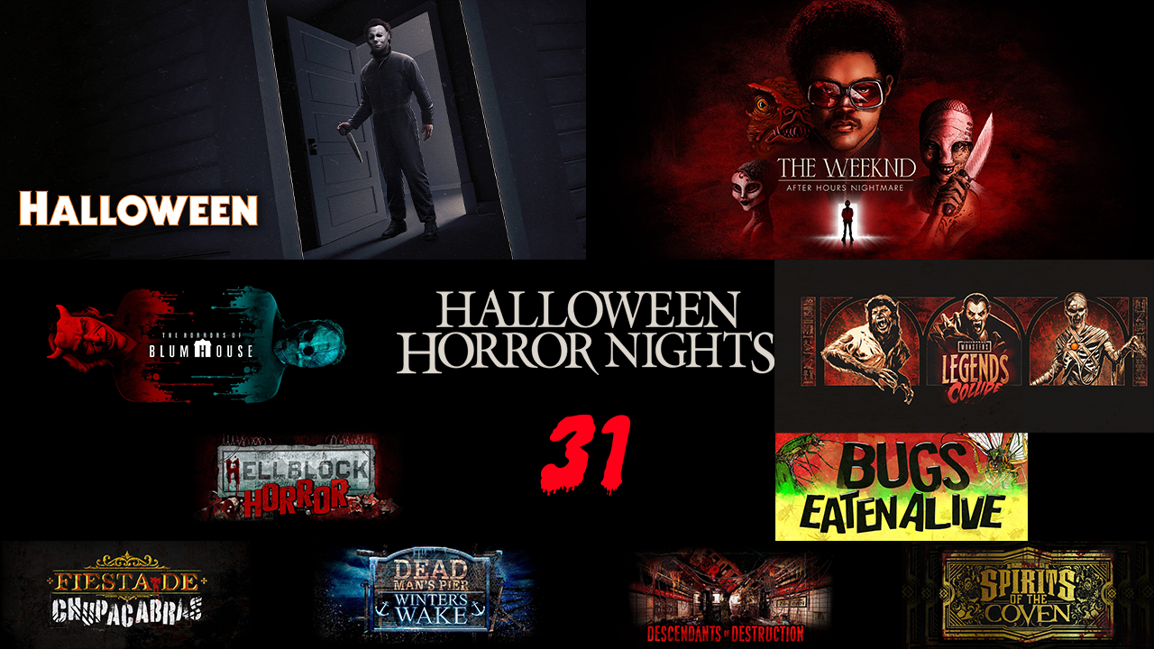 Halloween Horror Nights Full Lineup - Far Beyond Infinity Travel